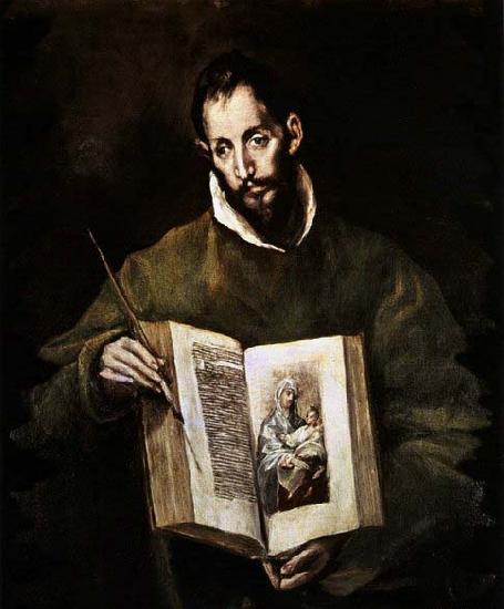 El Greco St Luke Germany oil painting art